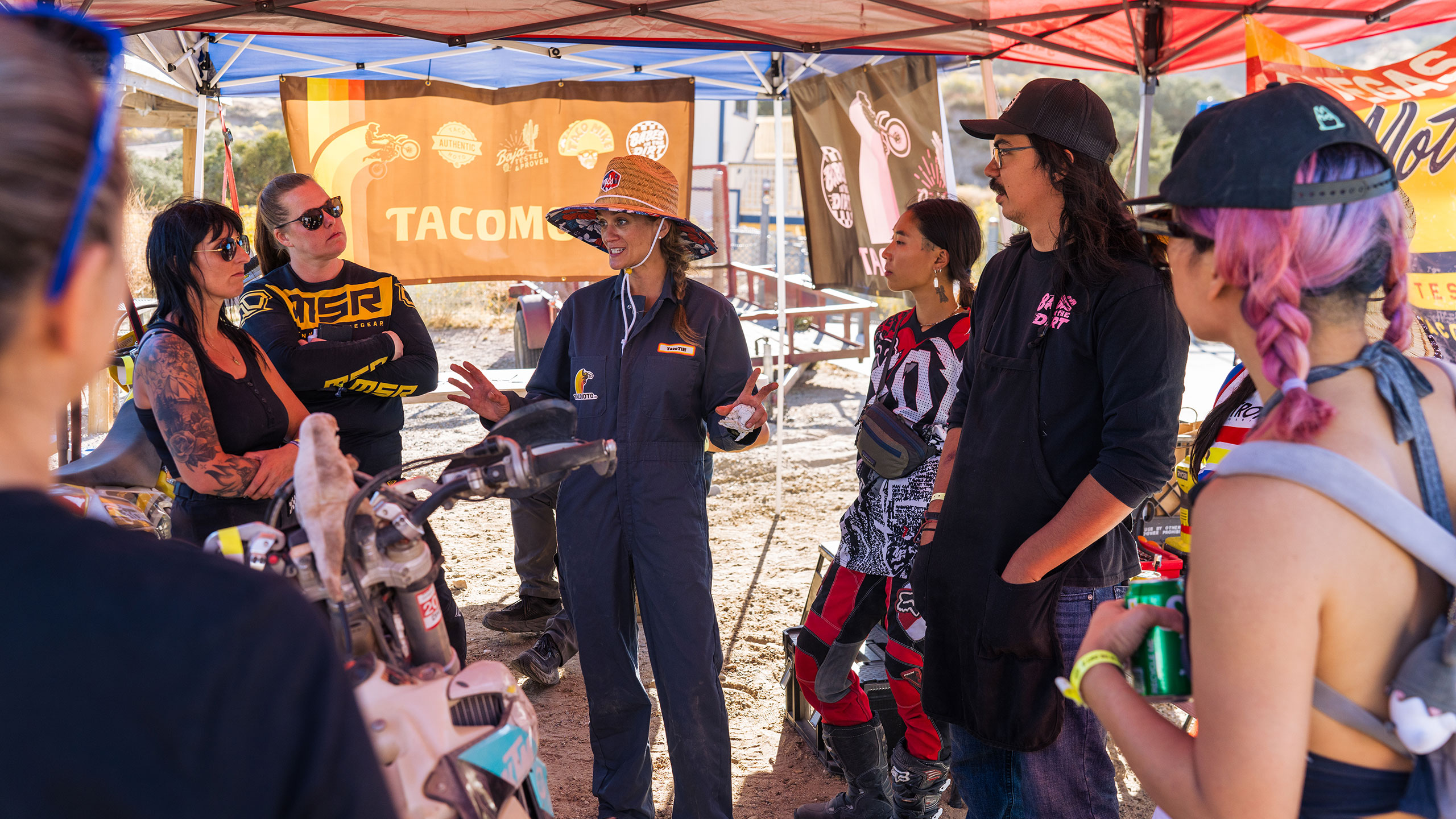 Babes In The Dirt 8 group meeting