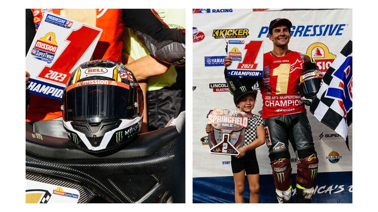 Jared Mees podiums for American Flat Track