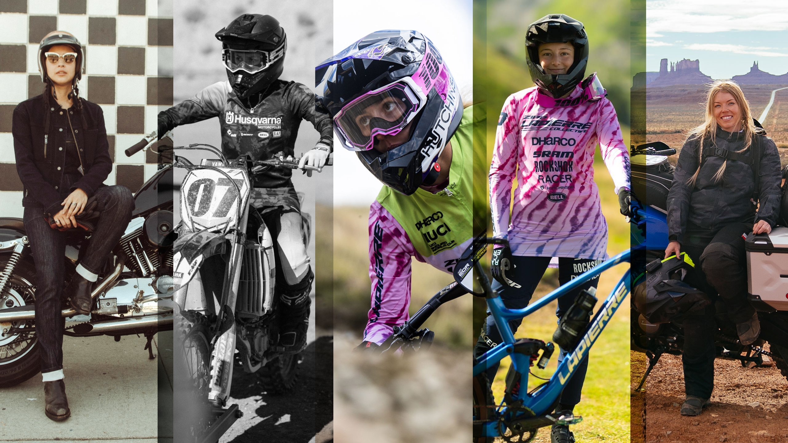 Celebrating the #WomenWhoSendIt On Two Wheels